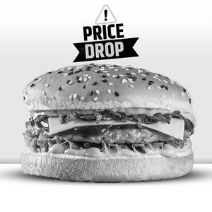 American Cheese Chicken Burger