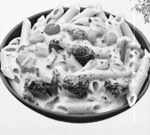 White sauce veg pasta