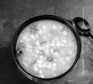 Sweet corn soup
