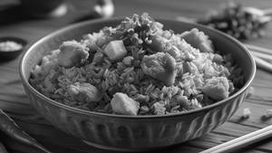 Chicken Schezwan Fried Rice (small)