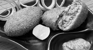 Chicken Minced Chop (4pcs)