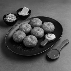 Corn Cheese Momos [6 Pieces]