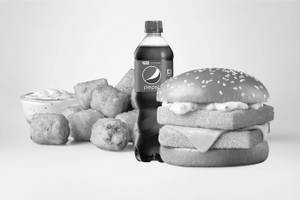 Paneer Double Patty Burger Meal