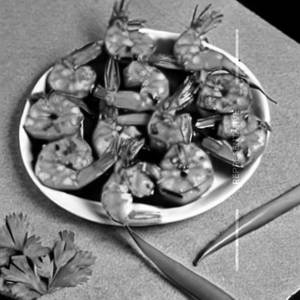 Hot garlic sauce prawns