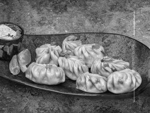 Corn Cheese Afghani Momos