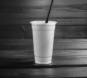 Strawberry milk shake