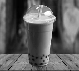 Chocolate boba shake