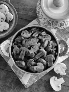 Mushroom Chatpata Gravy