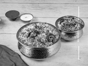 Mushroom biryani
