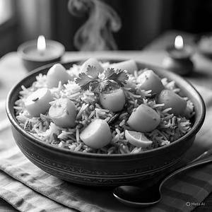 Dum Aloo Biryani Bowl