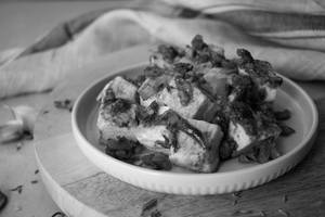 Paneer Hot Garlic Sauce Dry