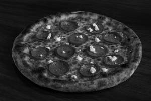 Premium Pork Pepperoni Hand Stretched Pizza 
