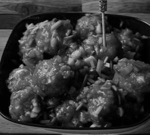 Street style Egg manchuria