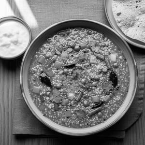 Barnyard millet (udalu/ಊದಲು) Khichdi