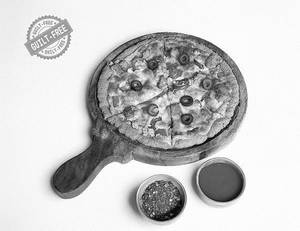Cajun Jackfruit Pizza ( Jain )