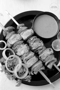Paneer lahsuni tikka
