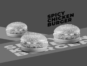 3 Crispy Chicken Burger Combo