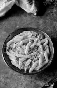 White sauce pasta