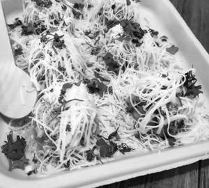 Sev puri cheese