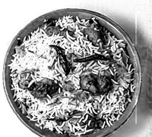 Chicken Biryani 1 plet