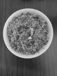 Veg Schezwan Fried Rice (serves 1-2)