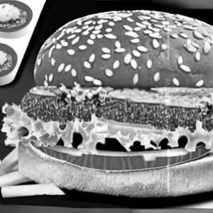 Veg Patti  Burger