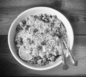 Jain poha (no onion & garlic)