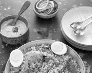 Donne kakinada chicken biryani