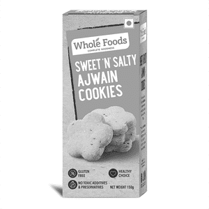 Gluten Free Sweet 'n' Salt Ajwain Cookies (150gm)
