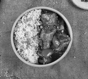 Paneer Manchurian Fried Rice Meal Bowl