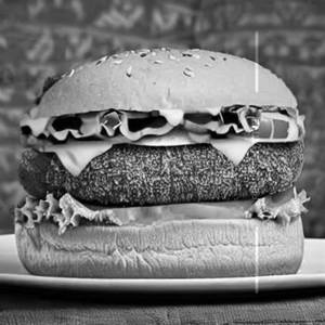 Veg cheese burger