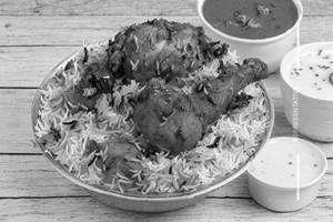 Chicken Lollipop Handi Biryani