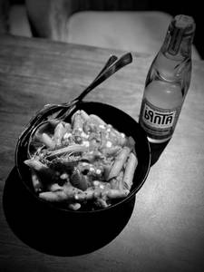 Red sauce pasta