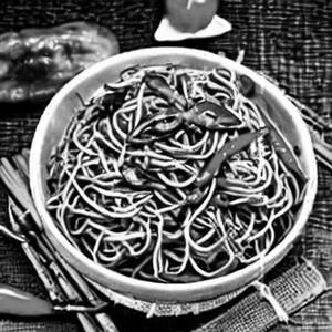 Chilli garlic noodles