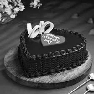 Hart Shape Chocolate Cake