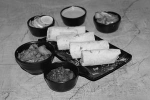 Achari Chicken Tikka Roll