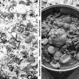 Kashmiri Pulao + Reshmi Chicken Masala(half)