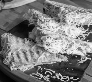 Slice cheese sandwich