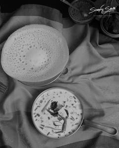Malabar Paccha Kari Stew + Appam