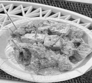 Malai paneer tikka