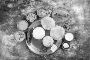 Jumbo Golda Chingri Bhorpur Thala (1 Pc)