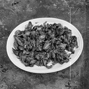 Dry Vegetable in Hot Garlic 