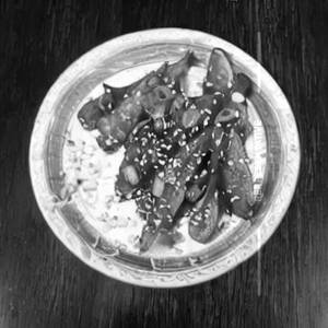 Crispy honey chilli potato