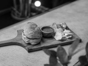 Pesto Caprese Chicken Ciabatta Sandwich