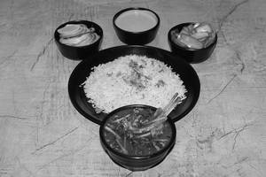 Mutton Curry + Rice