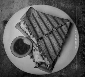 Cheese chutney sandwich