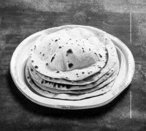Plain tawa roti