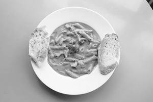 Veg Cream Of Tomato Pasta