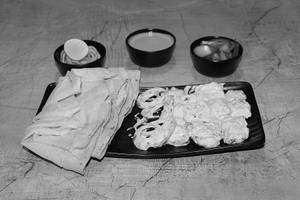 Afghani Soya Chaap + Rumali Roti