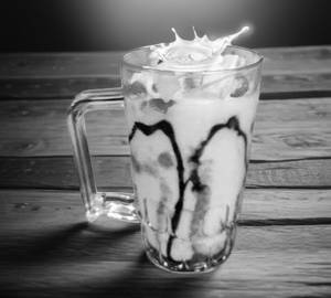 Dry fruit lassi with icecream